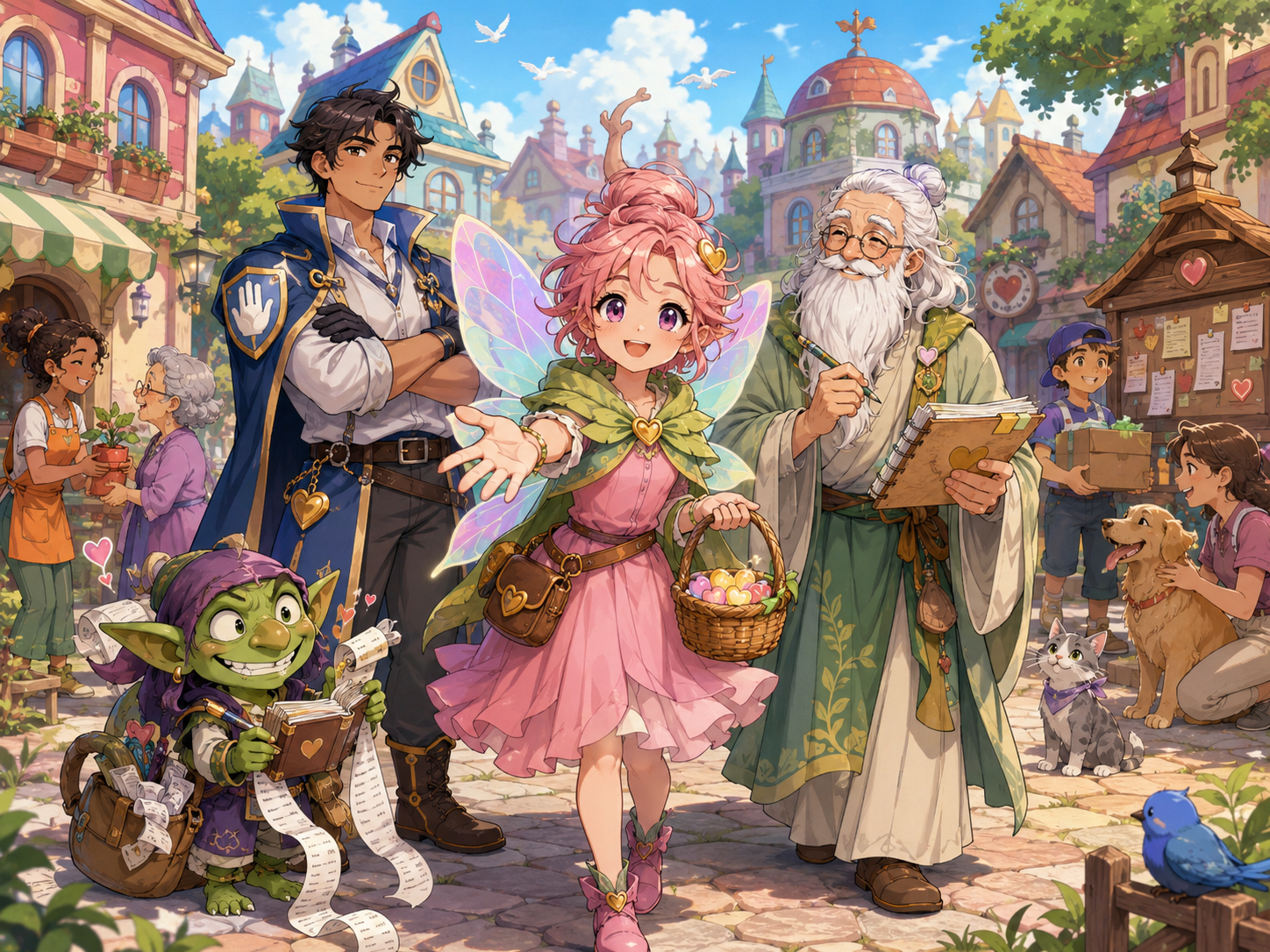FavorDaily world with Favor Fairy