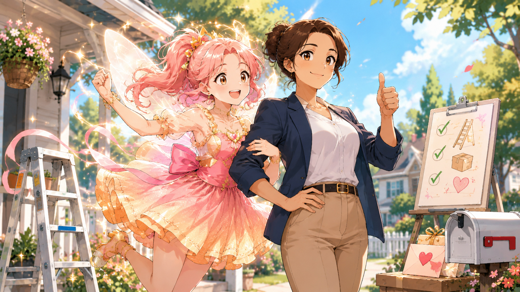 Favor Fairy and Boundary Boss handling a workplace favor